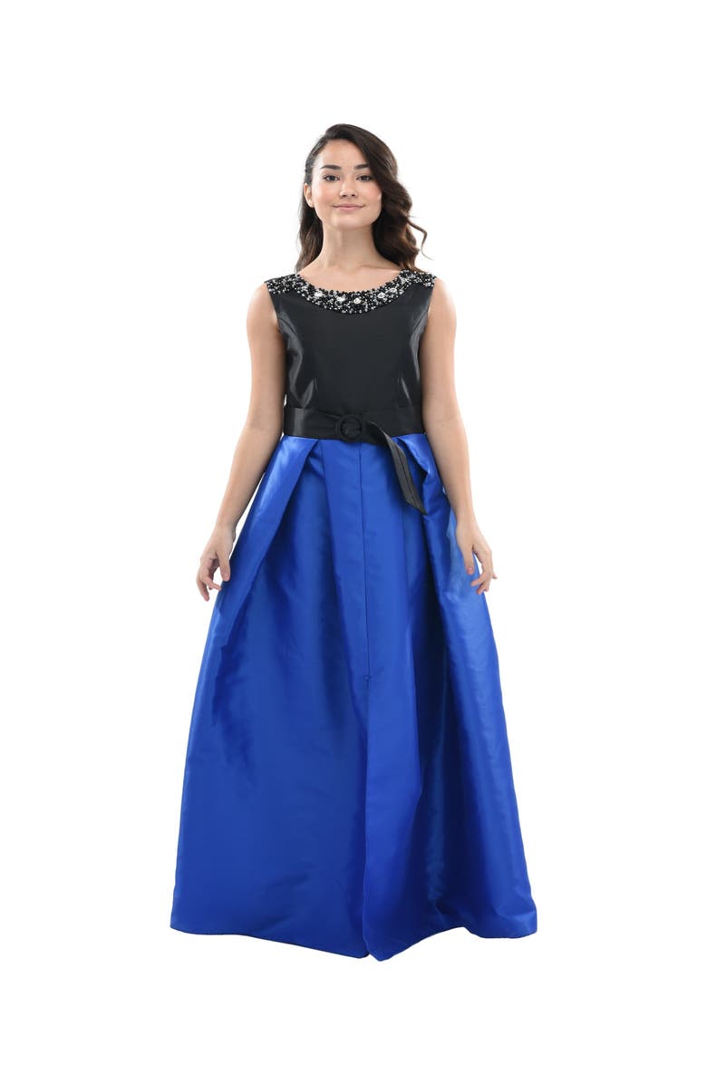 Tulleen Lucena Dress, Alternate, color, Black