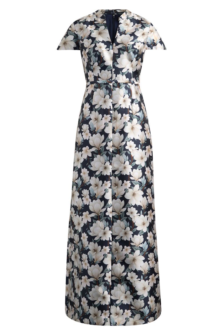 Floral Gown, Alternate, color, MIDNIGHT MAGNOLIA