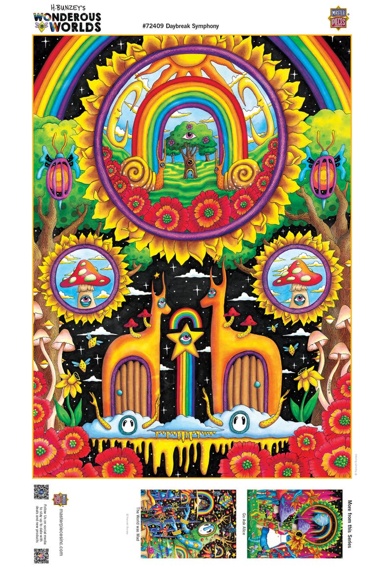 Daybreak Symphony 1000 Piece Puzzle, Alternate, color, Multicolor