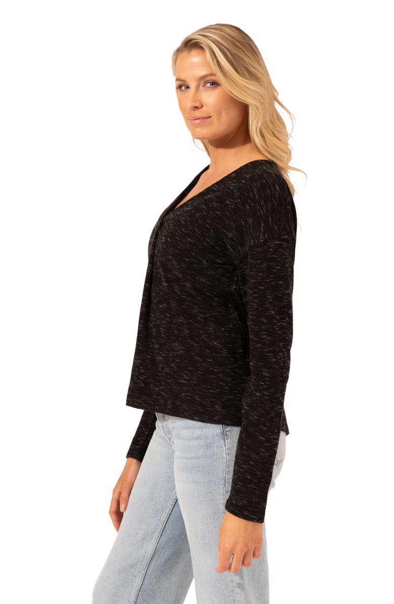 Threads 4 Thought Johanna Long Sleeve V-Neck Overlap Shirt, Alternate, color, 