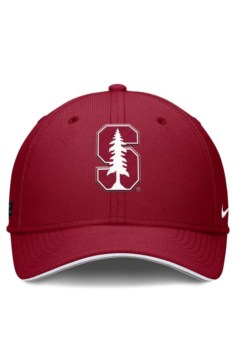 Nike Men's Nike Cardinal Stanford Cardinal 2025 Dugout Coaches Rise Swoosh Performance Flex Hat, Alternate, color, 