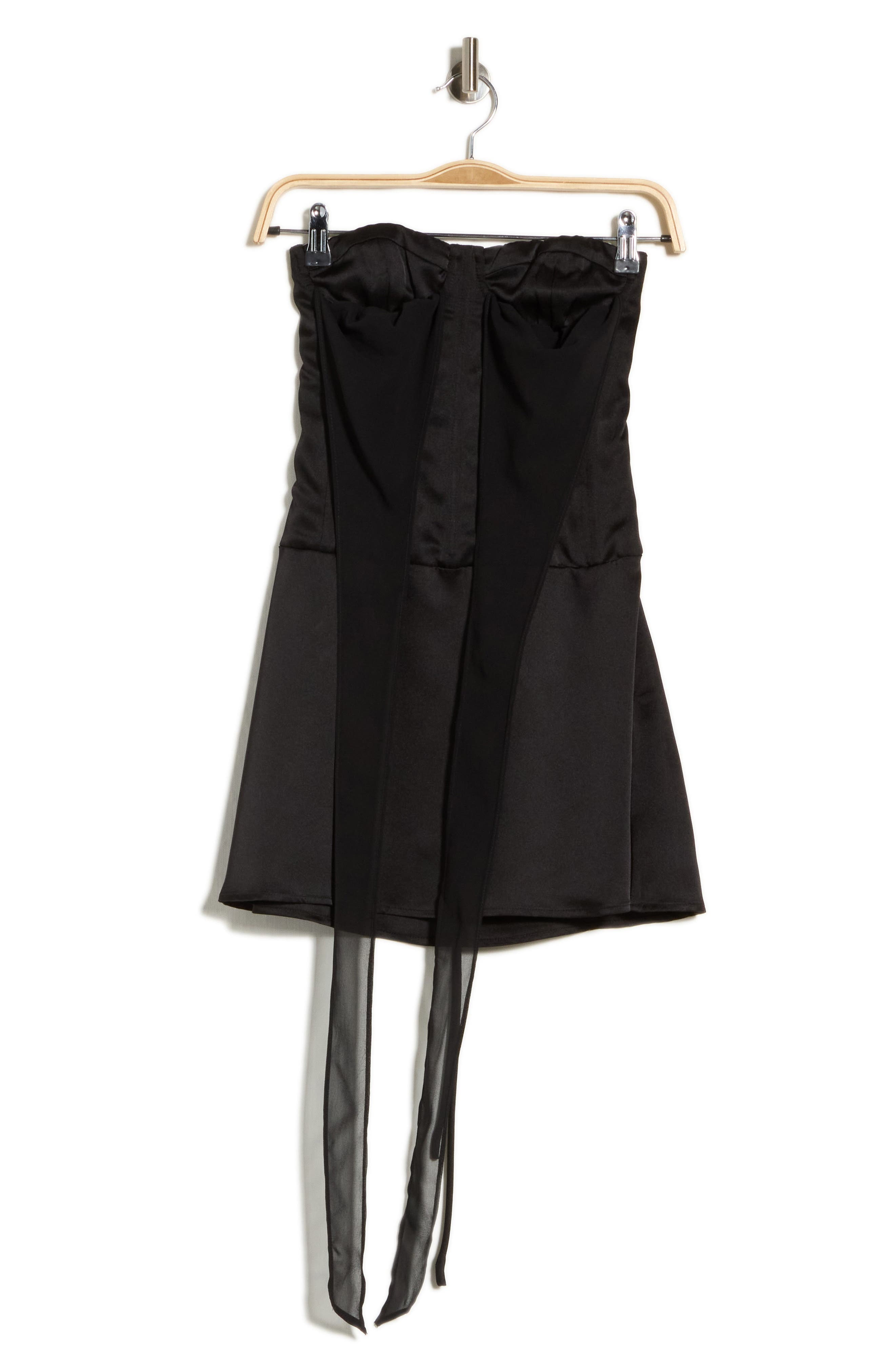 Evalana Corset Mini Halter Dress