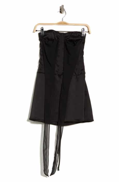 Evalana Corset Mini Halter Dress