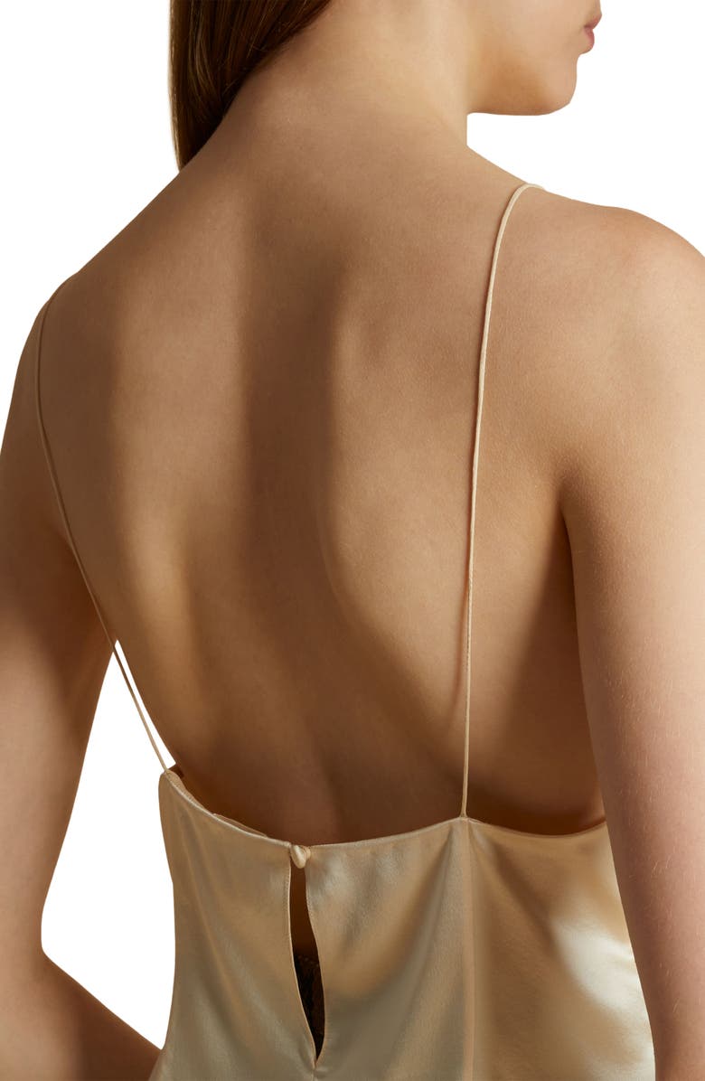 Khaite Grisella Longline Silk Camisole, Alternate, color, 