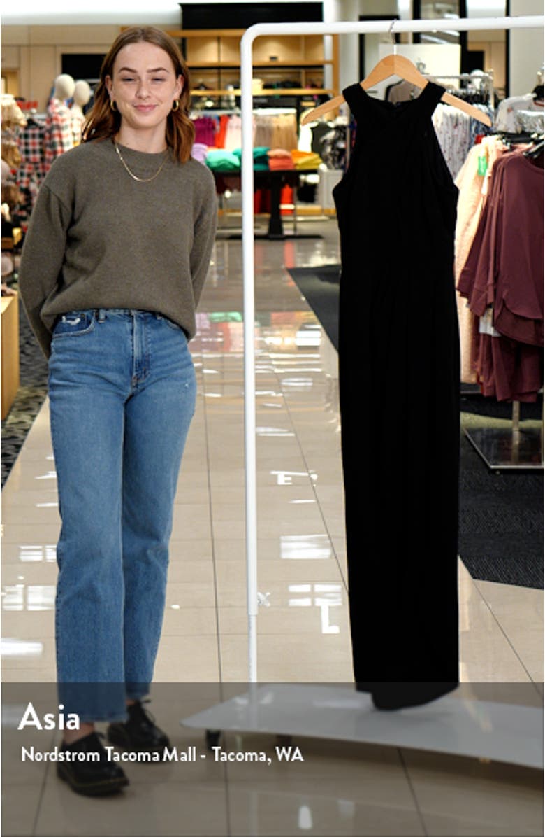 Halter Neck Midi Dress, sales video thumbnail