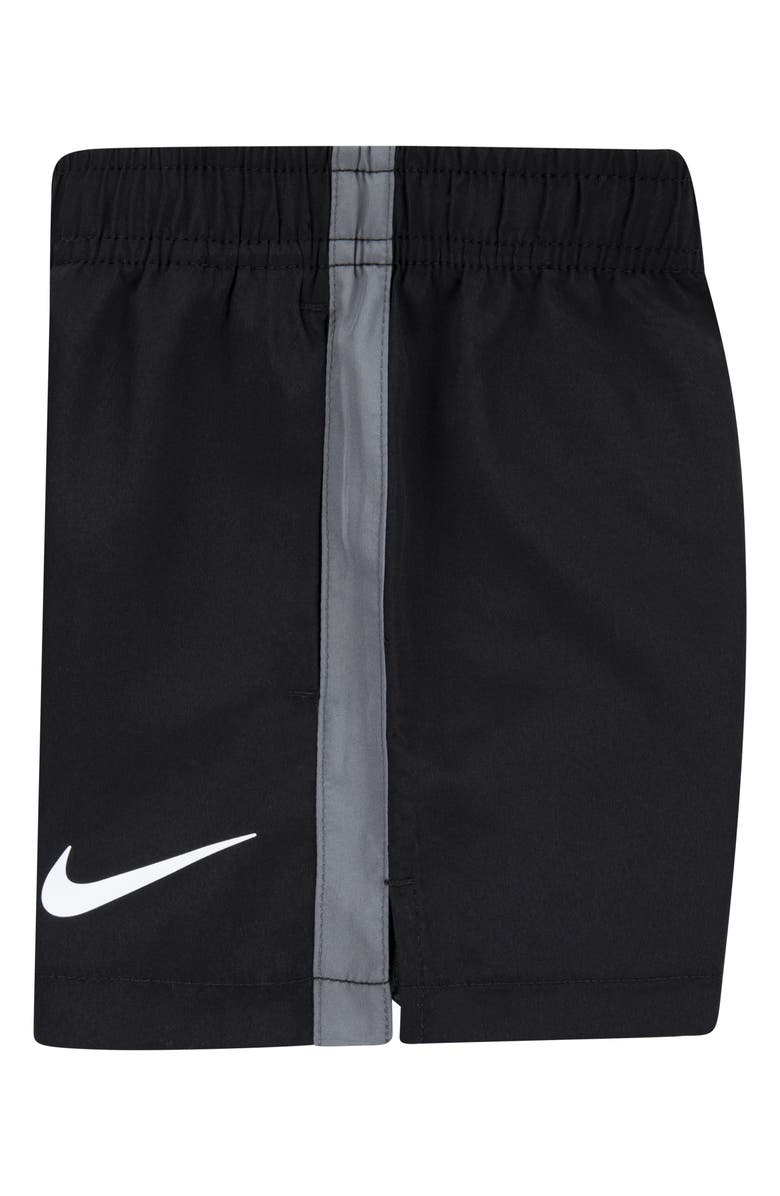 Nike Dri-FIT Sportswear Club Graphic T-Shirt & Shorts Set, Alternate, color, 023Black