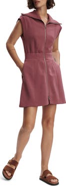 Varley Rebecca Zip Through Minidress