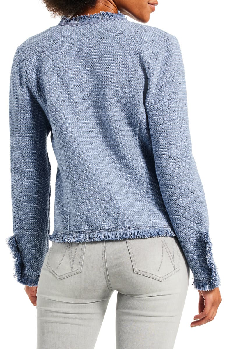 NIC+ZOE Fringe Mix Jacket, Alternate, color, 