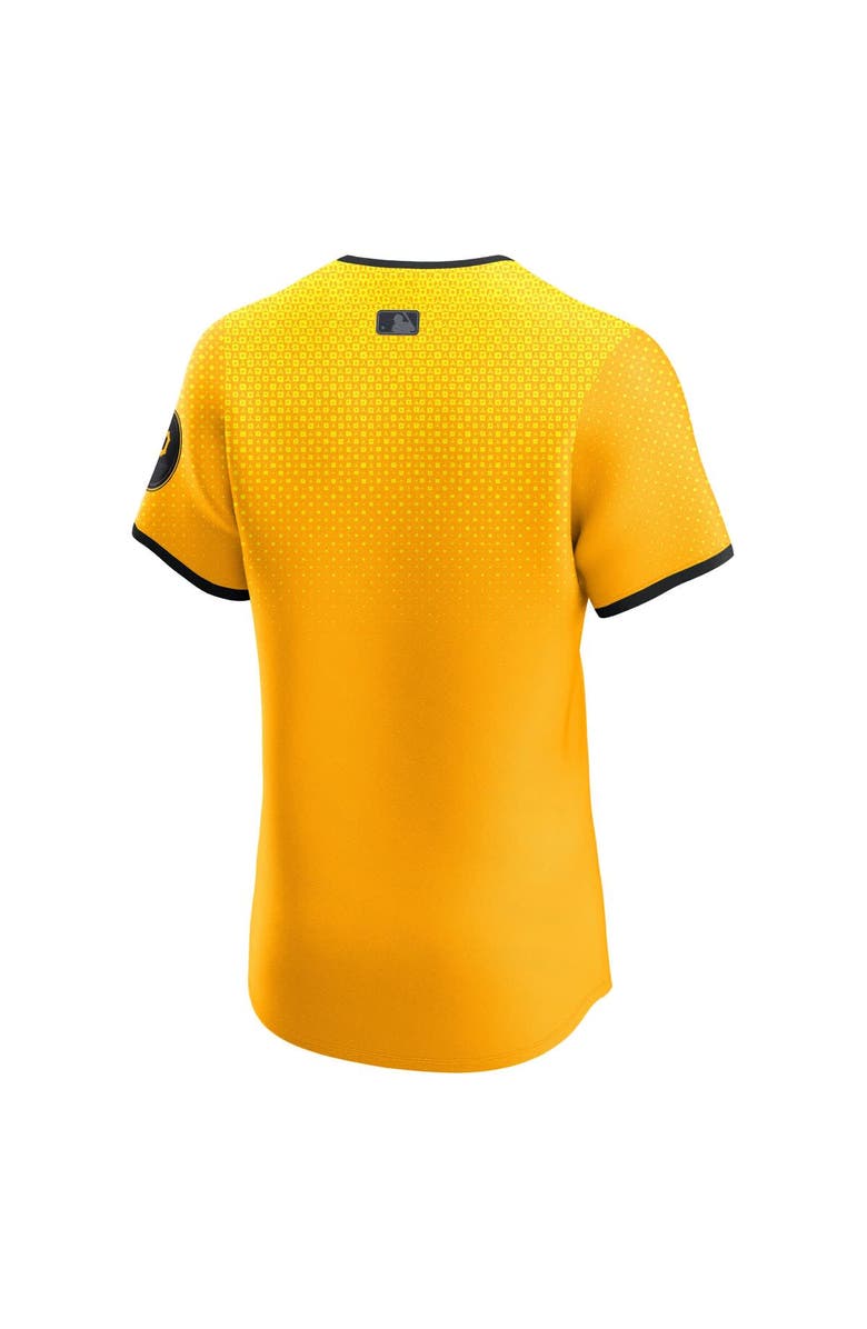 Nike Men's Nike Gold Pittsburgh Pirates City Connect  Elite Jersey, Alternate, color, Gold
