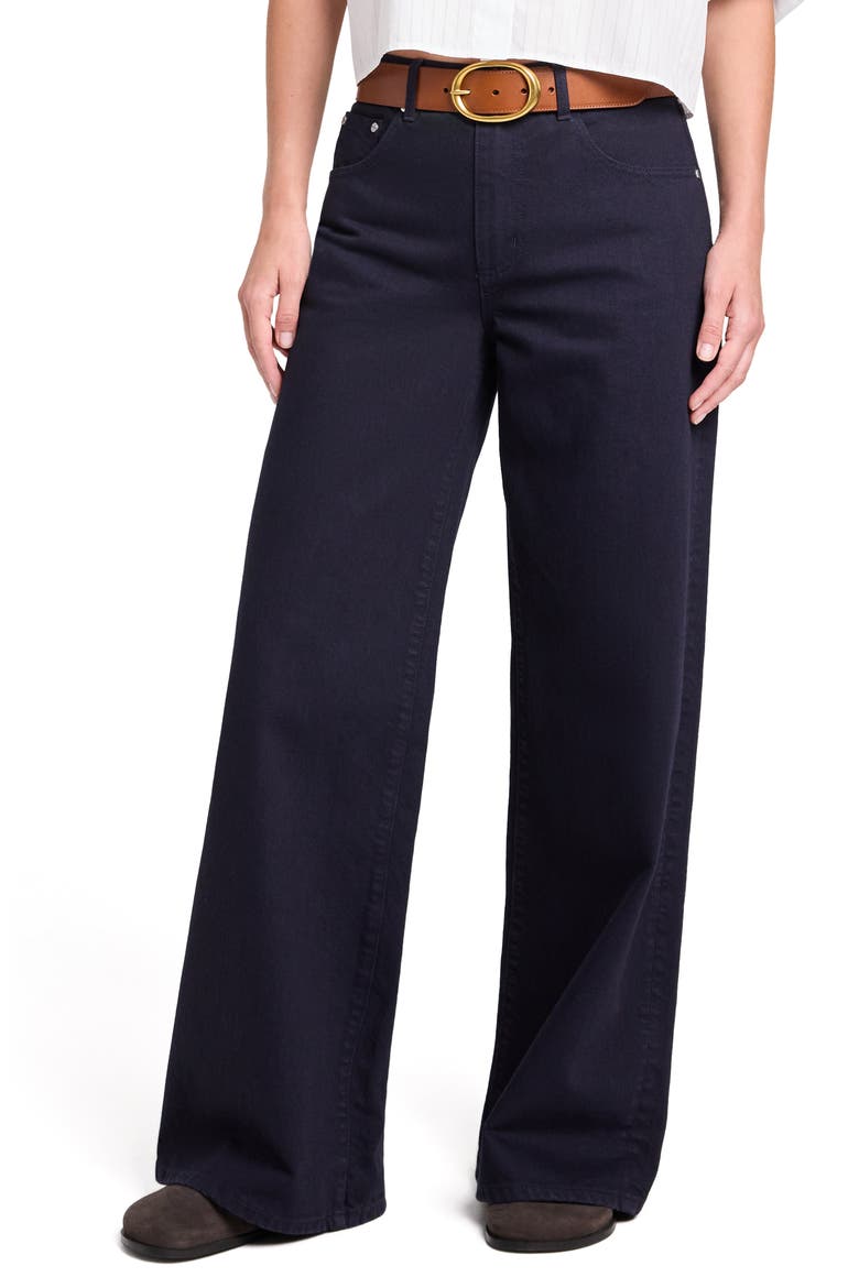 Tiny Dancer Mid Rise Wide Leg Jeans, Main, color, NIGHT SKY