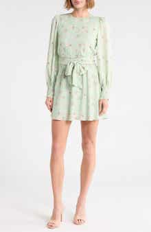 Molli Floral Minidress with Belt