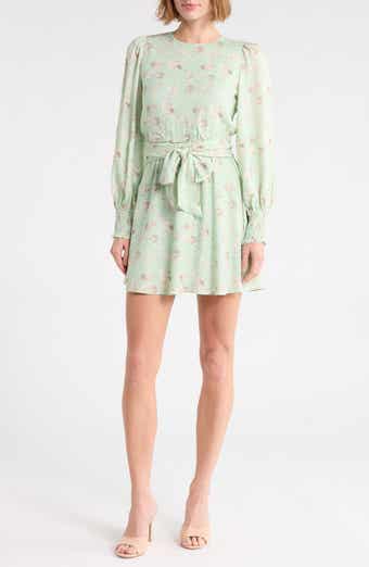 Molli Floral Minidress with Belt