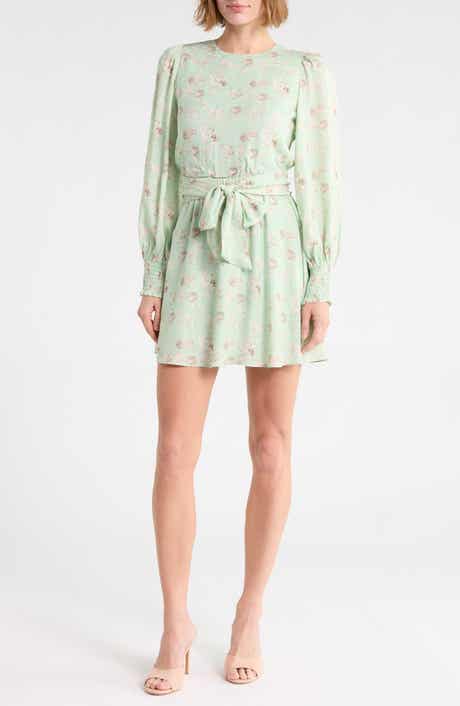 Molli Floral Minidress with Belt