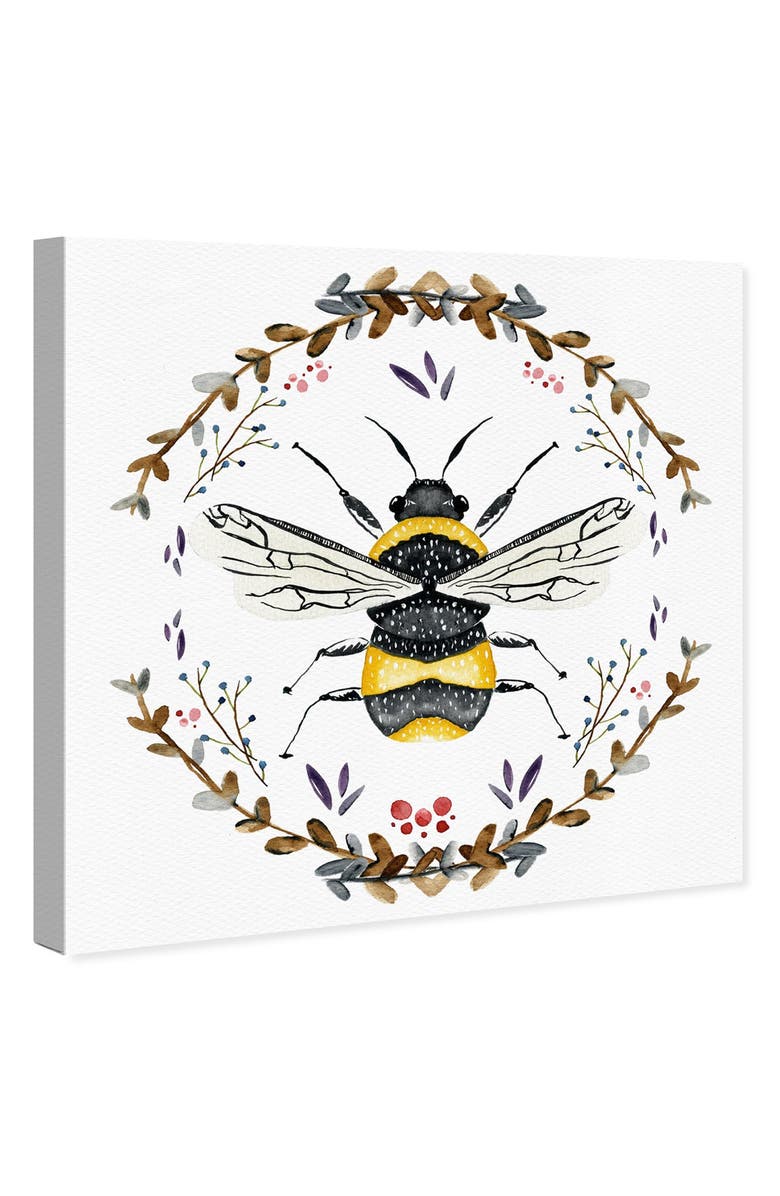 Wynwood Studio Bumble Bee Canvas Wall Art, Alternate, color, Gold