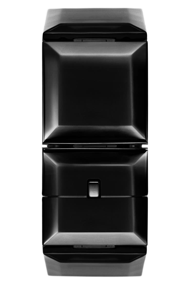 The Robertson Bangle Watch, 25.5mm, Alternate, color, BLACK