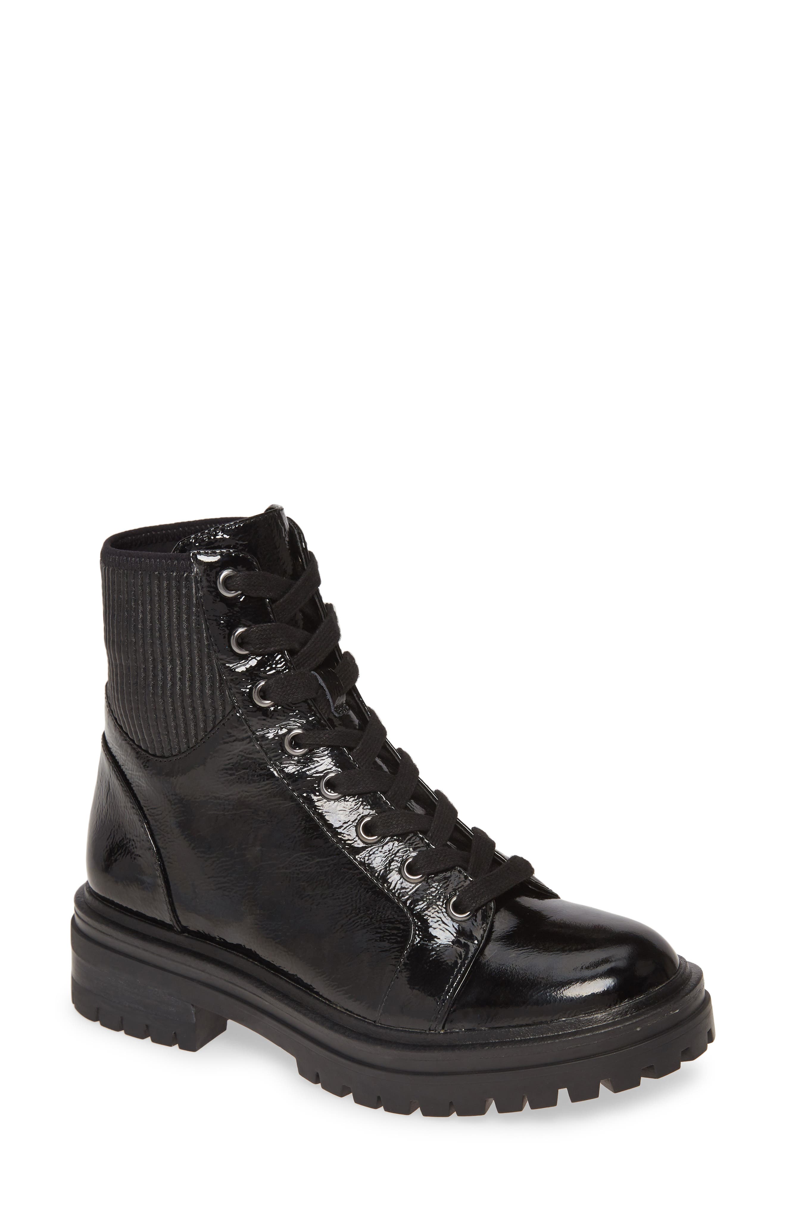 Rhode Waterproof Bootie, Main, color, BLACK PATENT