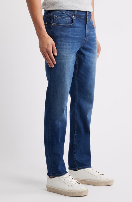 7 For All Mankind Austyn Relaxed Straight Leg Jeans In Blue