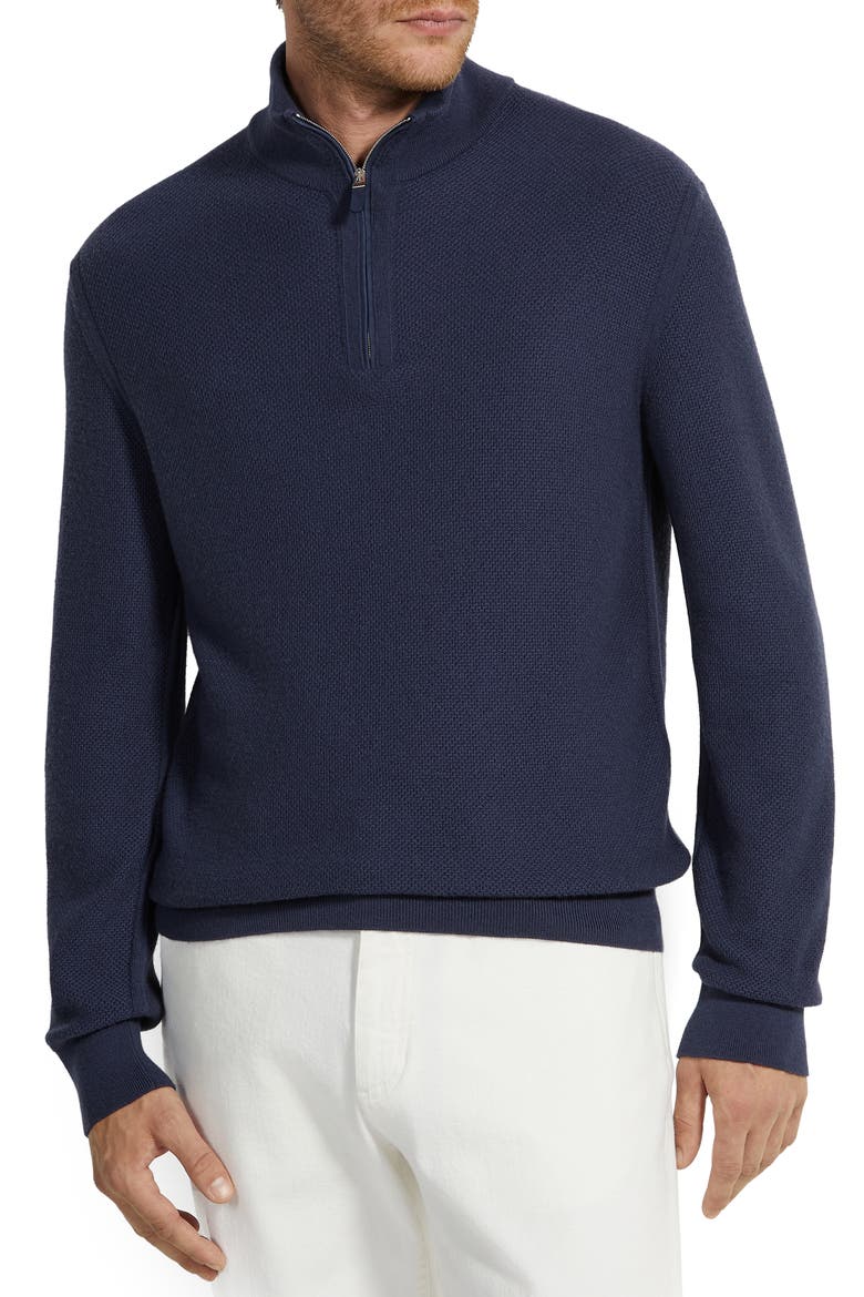 Oasi Cashmere Quarter Zip Sweater (Men) | Nordstrom