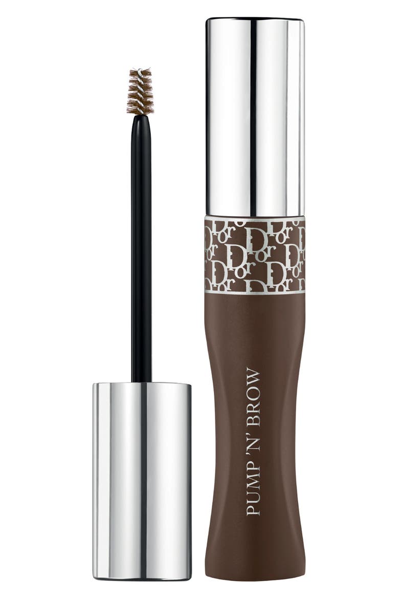 Diorshow Pump n Brow Squeezable Brow Mascara, Main, color, 002 DARK BROWN