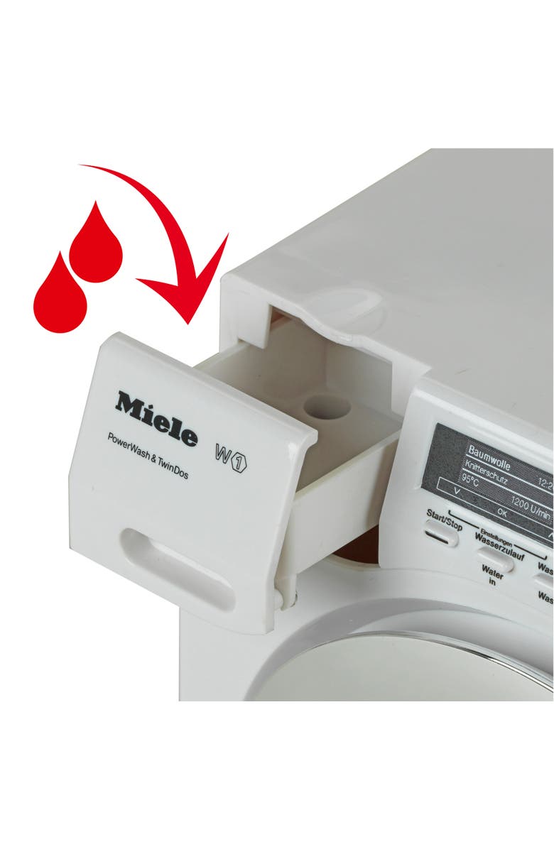 Miele Theo Klein Miele Washing Machine Premium Toys For Kids Ages 3 Years & Up, Alternate, color, White