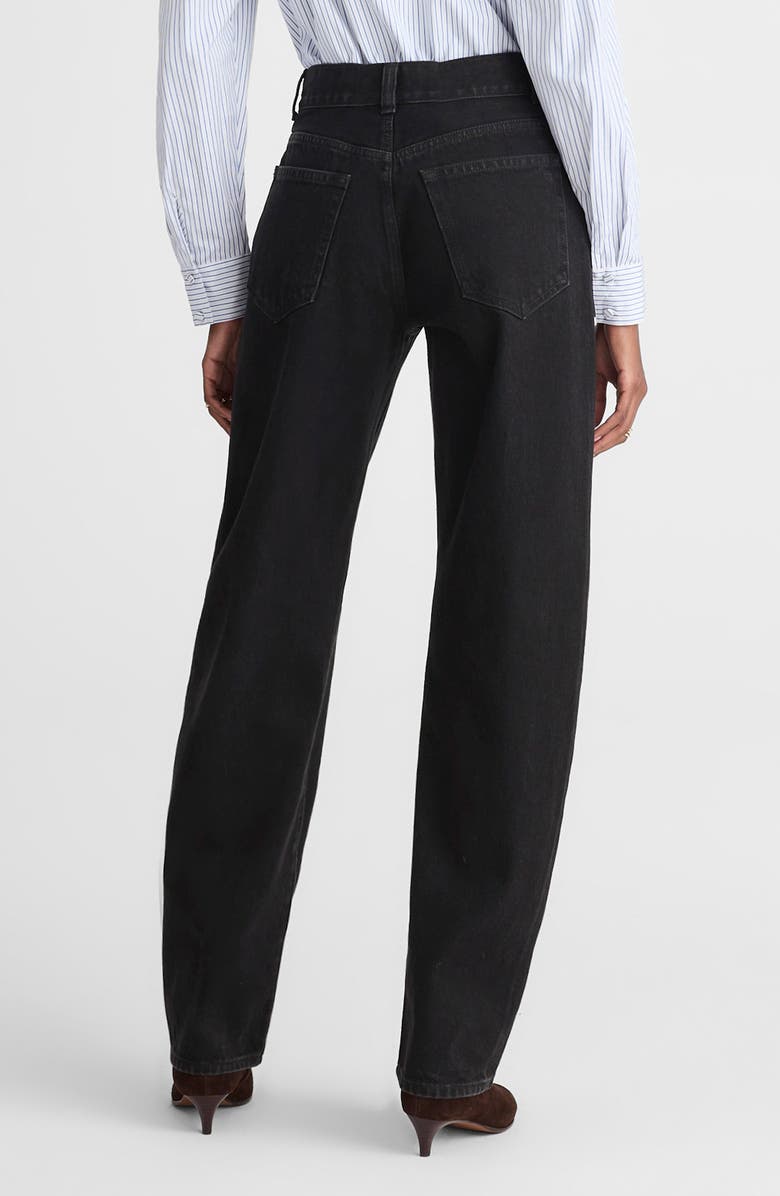 Madewell The Balloon Jeans, Alternate, color, Black Frost
