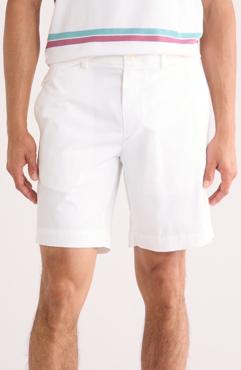 Brooks Brothers Advanced Shorts, Main, color, White