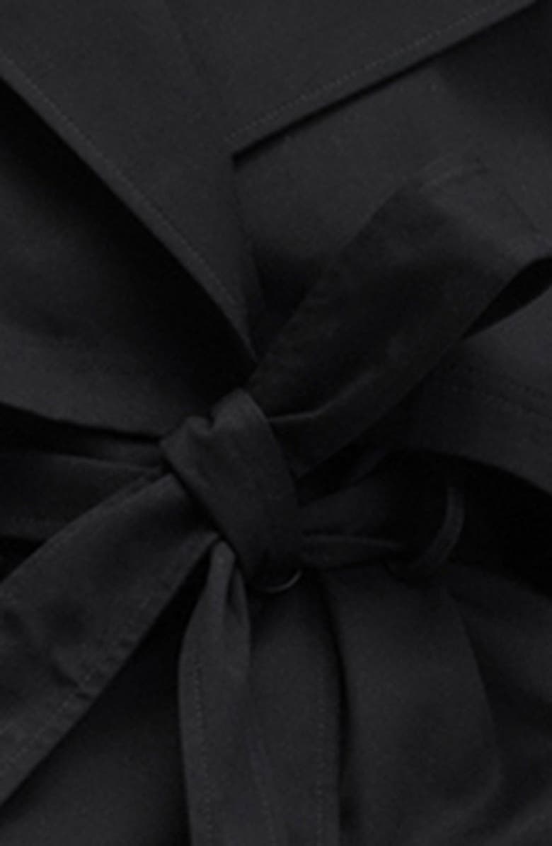 AllSaints Beckette Short Trench Coat, Alternate, color, 