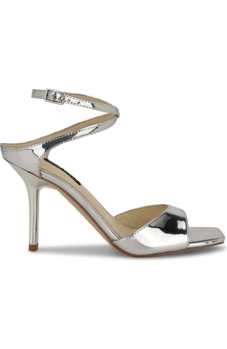 Nine West Devans Sandal, Alternate, color, Silver