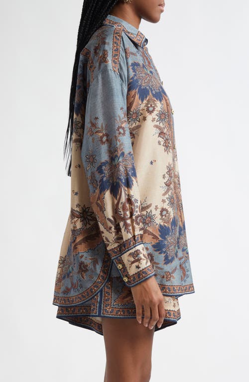 Shop Zimmermann Ascension Silk Habutai Button-up Shirt