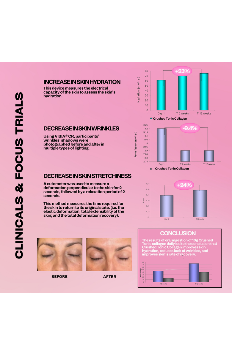 CRUSHED TONIC Chocolate Mylk Marine Collagen Supplement | LTD EDITION, Alternate, color, Light Beige / Nude