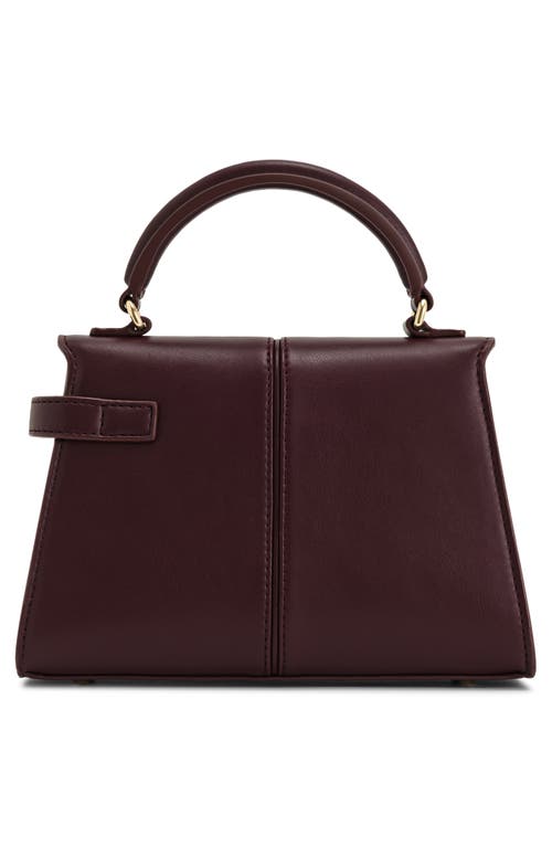 Jw Pei Elise Faux Leather Top Handle Bag In Burgundy