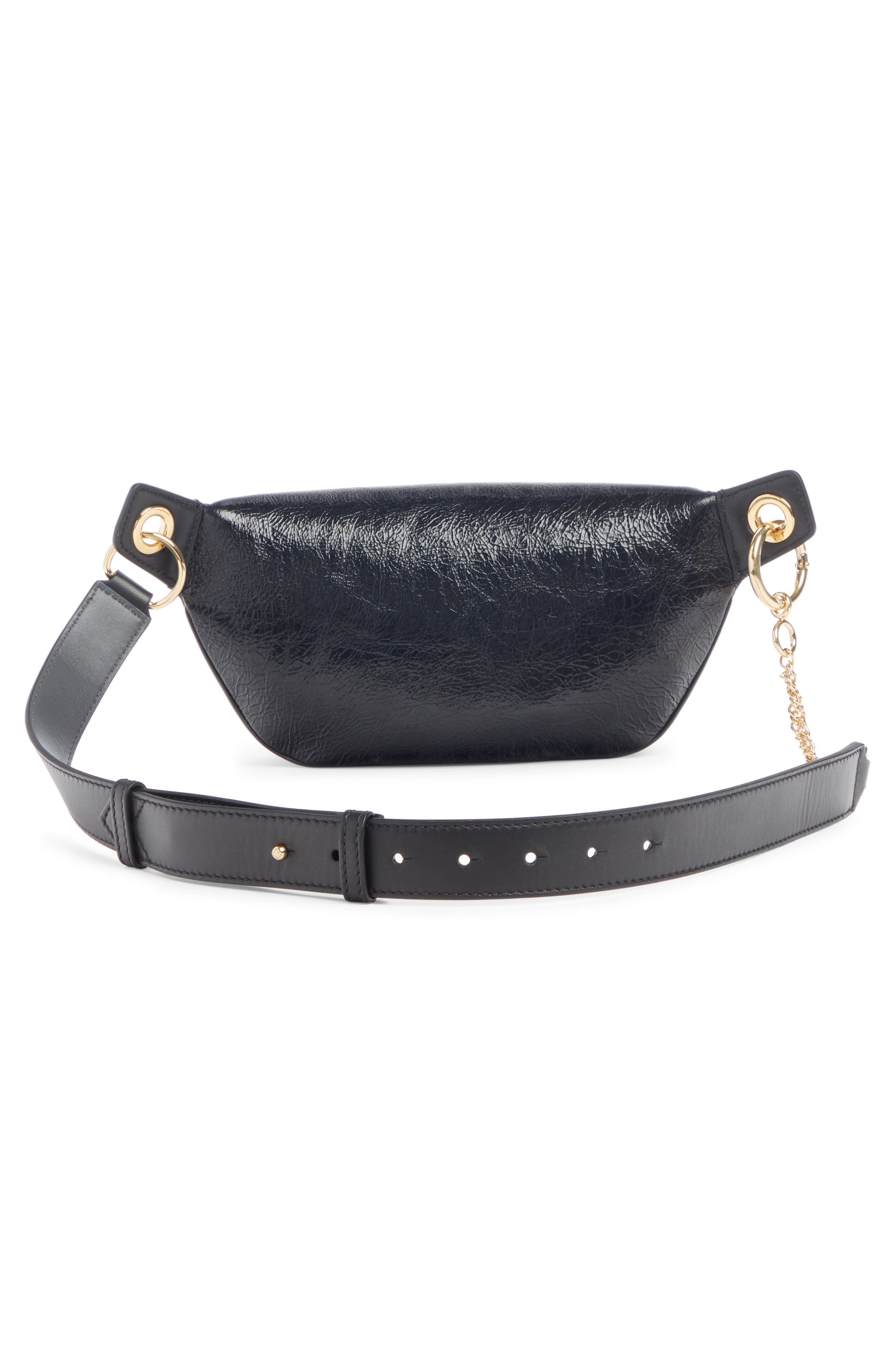 Givenchy Quilted Leather Belt Bag, Alternate, color, 