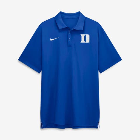Men's Nike Royal Duke Blue Devils 2026 Sideline Tour Dri-FIT Polo
