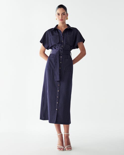 Willa Wichita Midi Dress In Blue