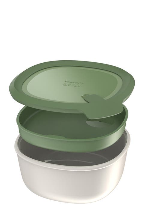 Leo To-Go 4-Piece Salad Bowl & Flatware Set