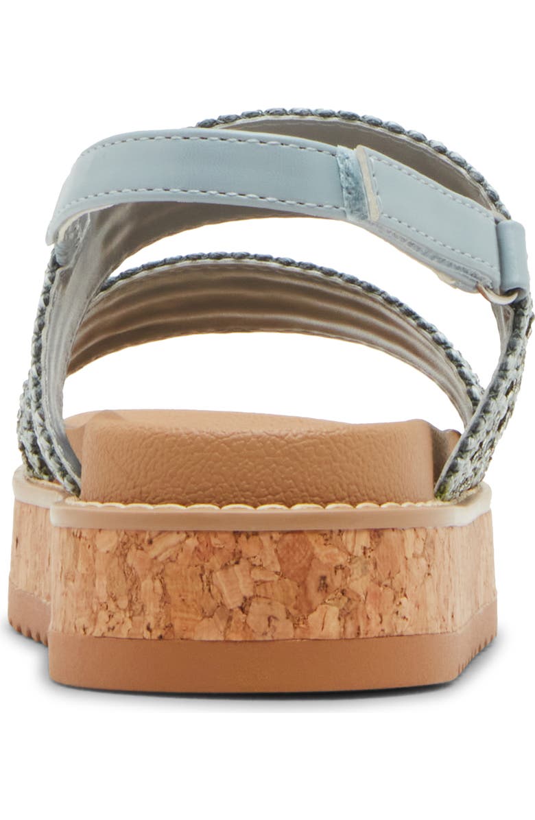 Steve Madden Kids' Jbuggy Slingback Platform Sandal, Alternate, color, Blue