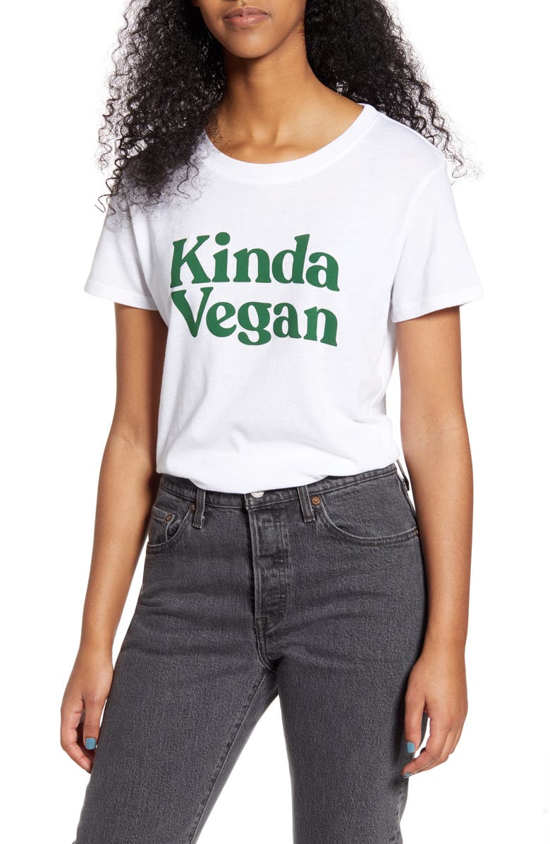 Sub_Urban Riot Kinda Vegan Loose Tee, Main, color, White