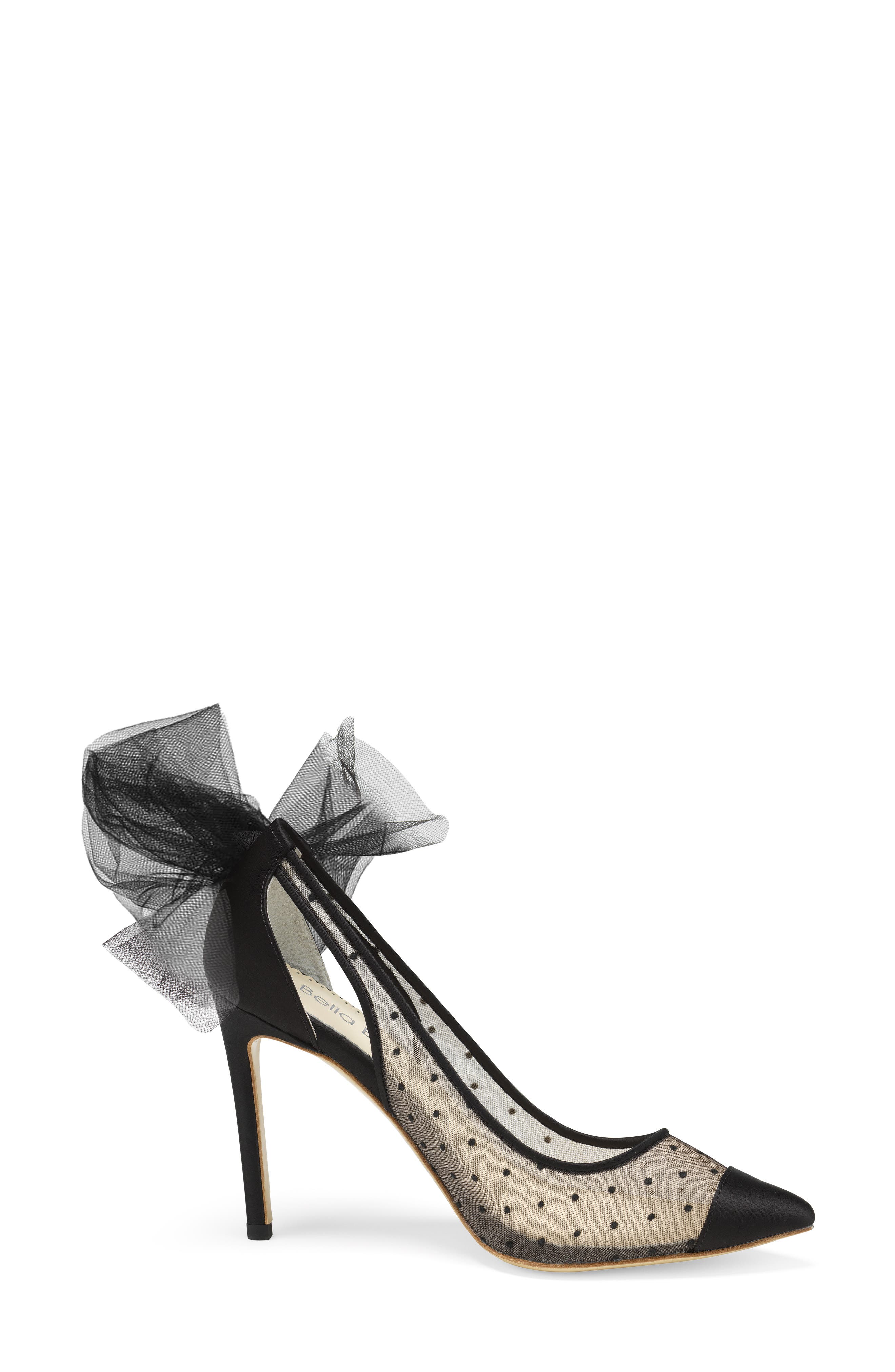 Bella Belle Matilda Mesh Pointed Toe Pump, Alternate, color, 