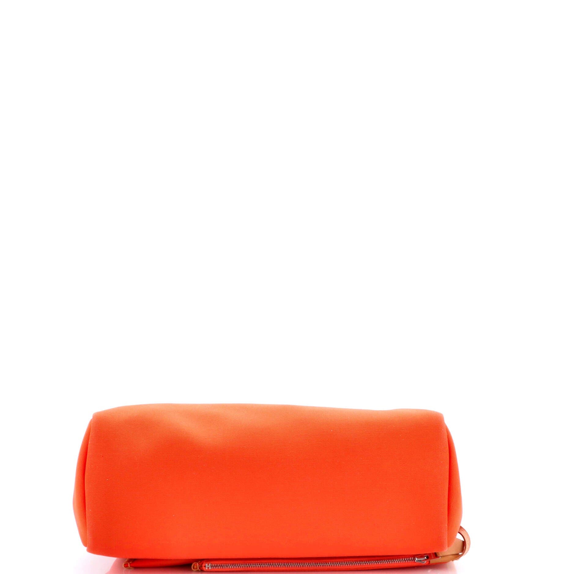 Pre-Owned Hermes Herbag Zip Leather and Toile 31, Alternate, color, Mecano