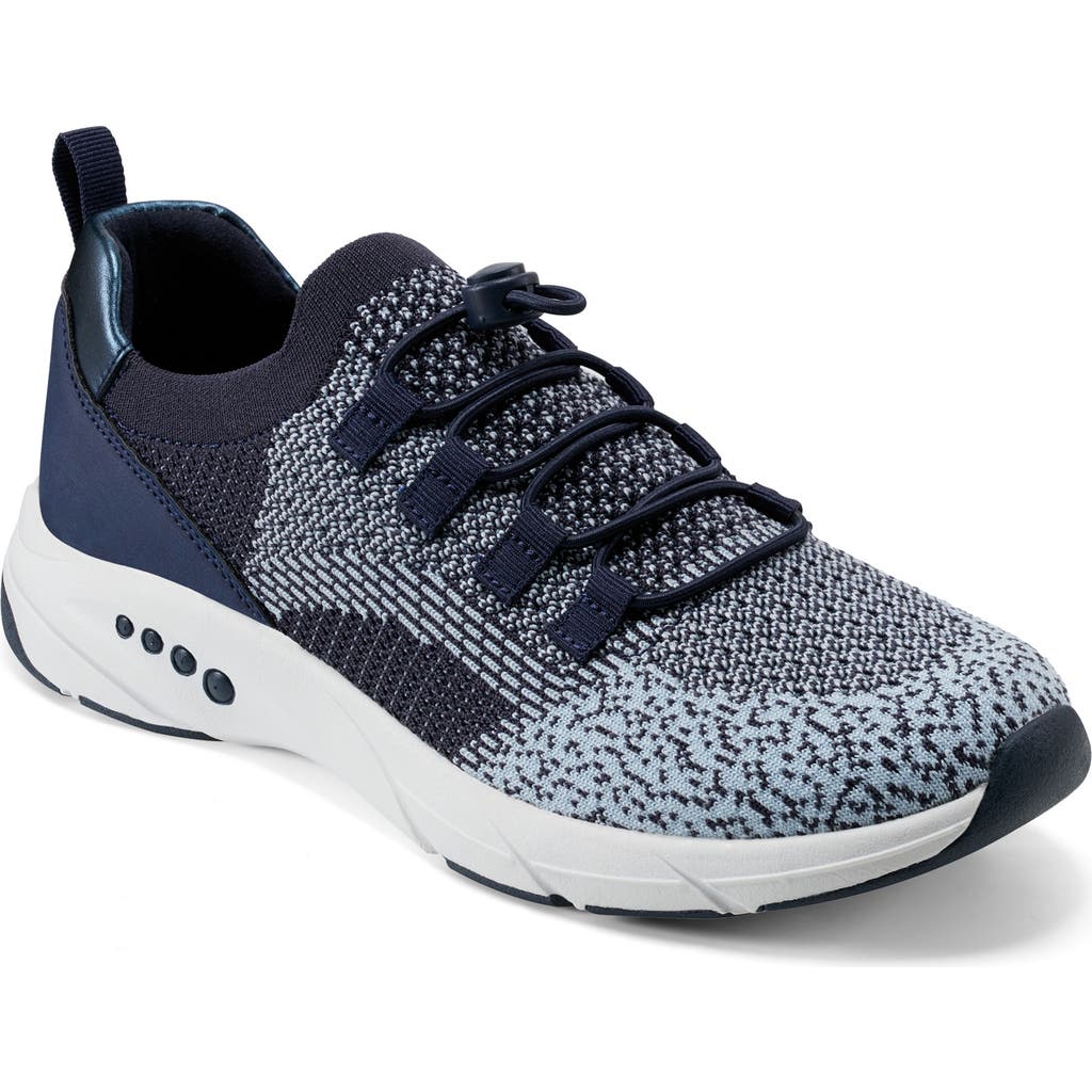 Easy Spirit Astrid Pull-On Knit Sneaker in Dark Blue/Dark Blue  product