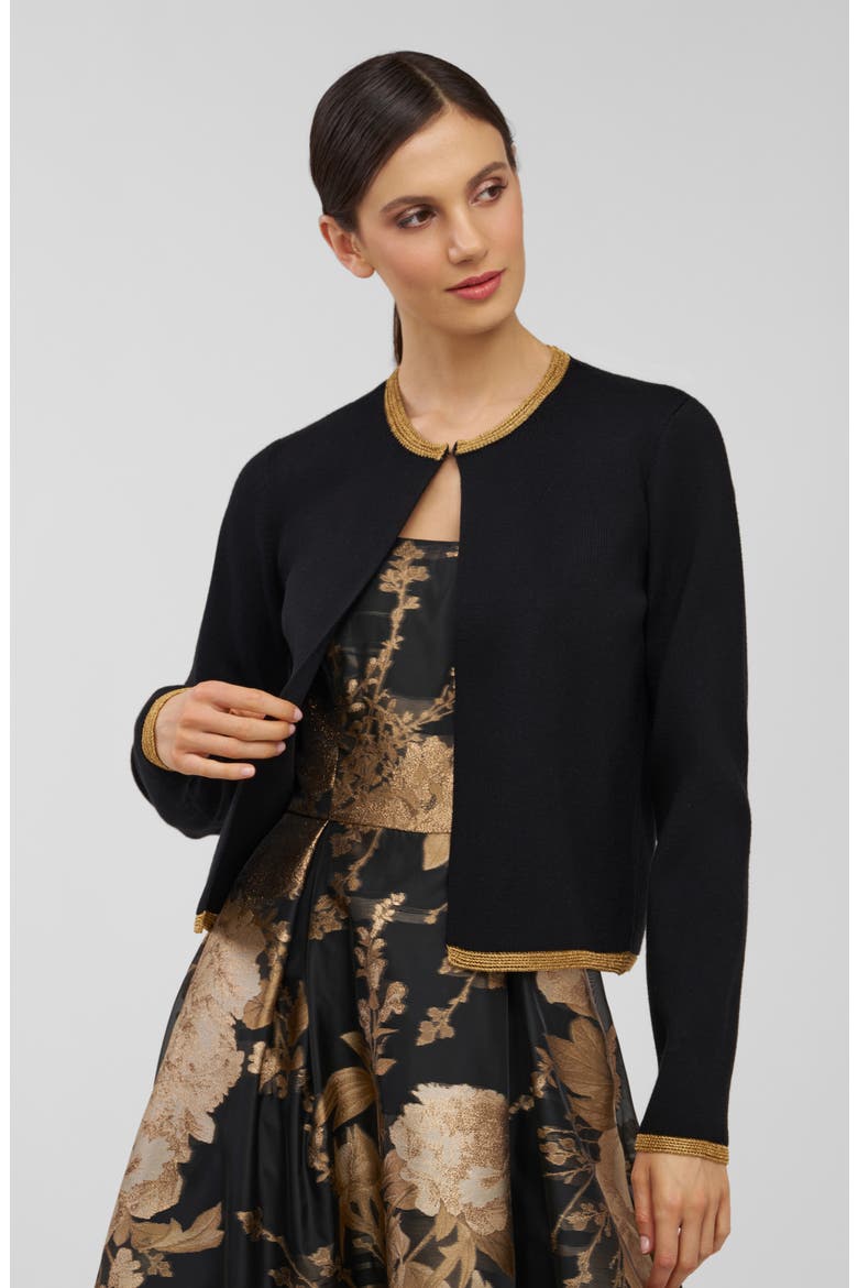 Emmerson Cardigan, Alternate, color, BLACK/ GOLD