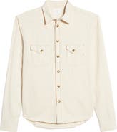 Billy Reid Organic Cotton Denim Button-Up Shirt