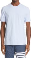 Thom Browne 4-Bar Back Stripe Piqué T-Shirt