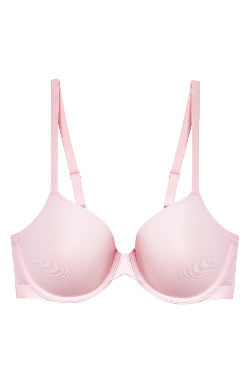 Wacoal Shape Revelation Shallow Top Contour Underwire Bra In Pink