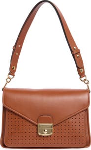 Longchamp Mademoiselle Perforated Shoulder Bag