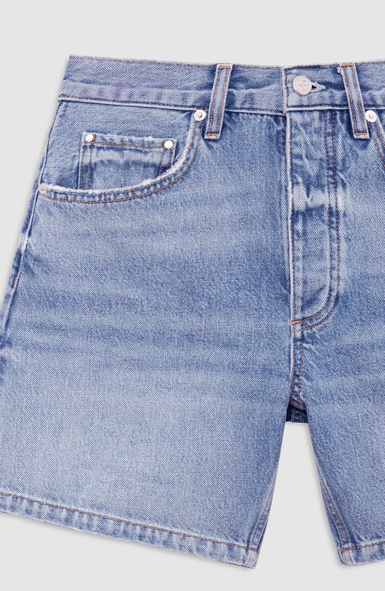 ANINE BING Delaney Short, Alternate, color, Arbor Blue