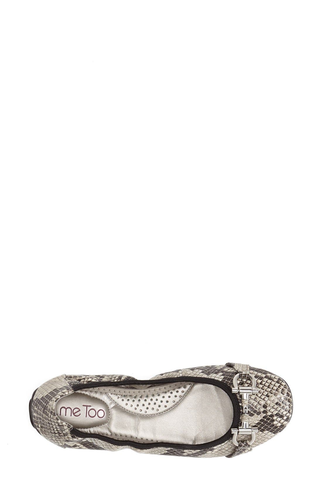 Me Too 'Lore' Nappa Leather Ballet Flat, Alternate, color, 