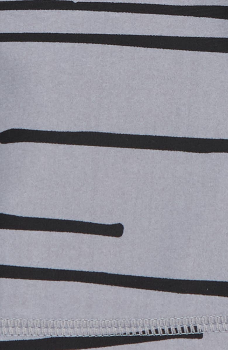 SOOKIbaby Tiger Stripe Rashguard & Board Shorts Set, Alternate, color, 