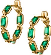 LITO Generosity Agate Hoop Earrings