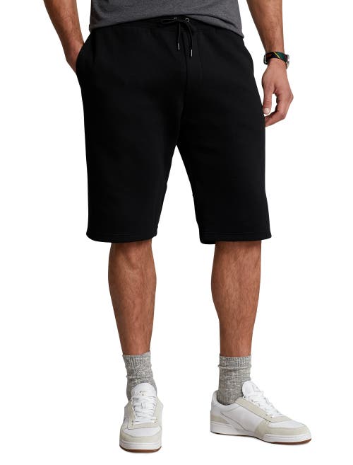Polo Ralph Lauren Double-knit Shorts In Black